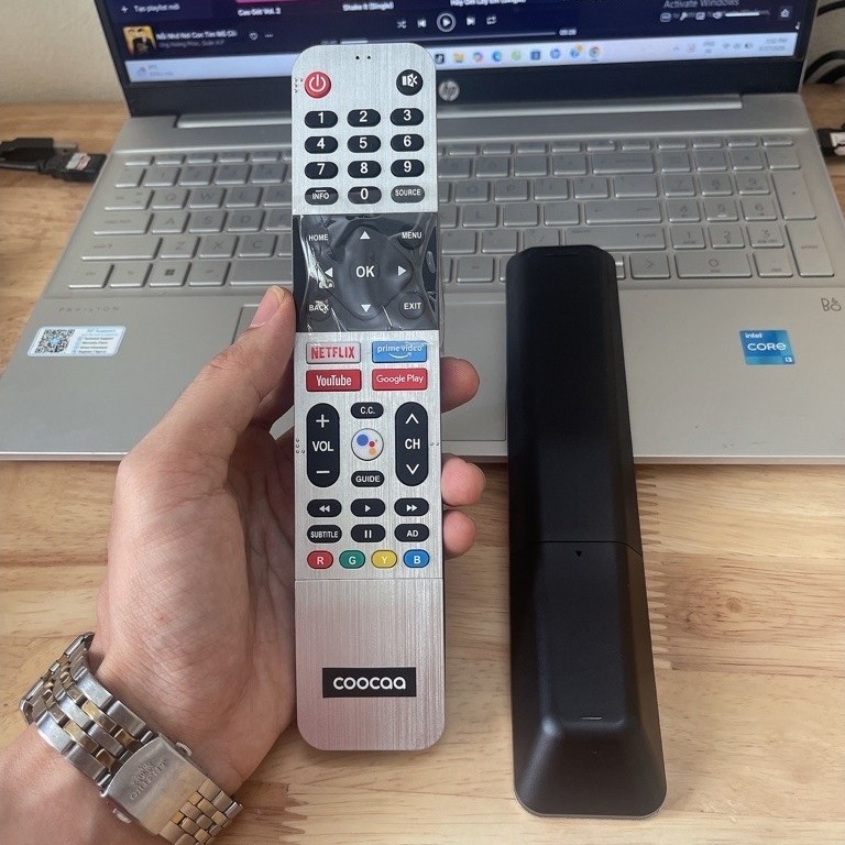 Remote Điều khiển Tivi CooCaa hàng cao cấp( Dùng chung tất cả Tivi CooCaa)
