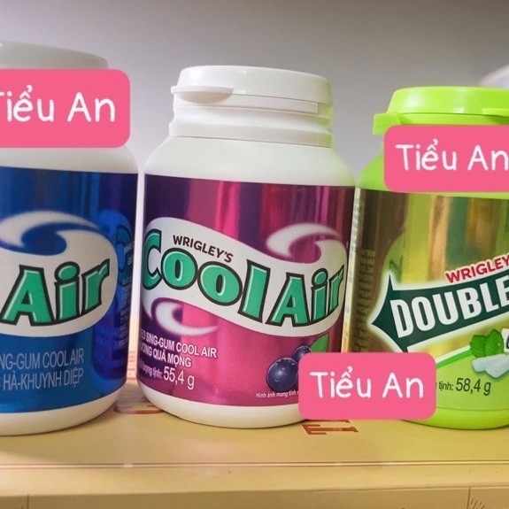 Combo 6 Hũ Kẹo Sing-gum Cool Air - Doublemint