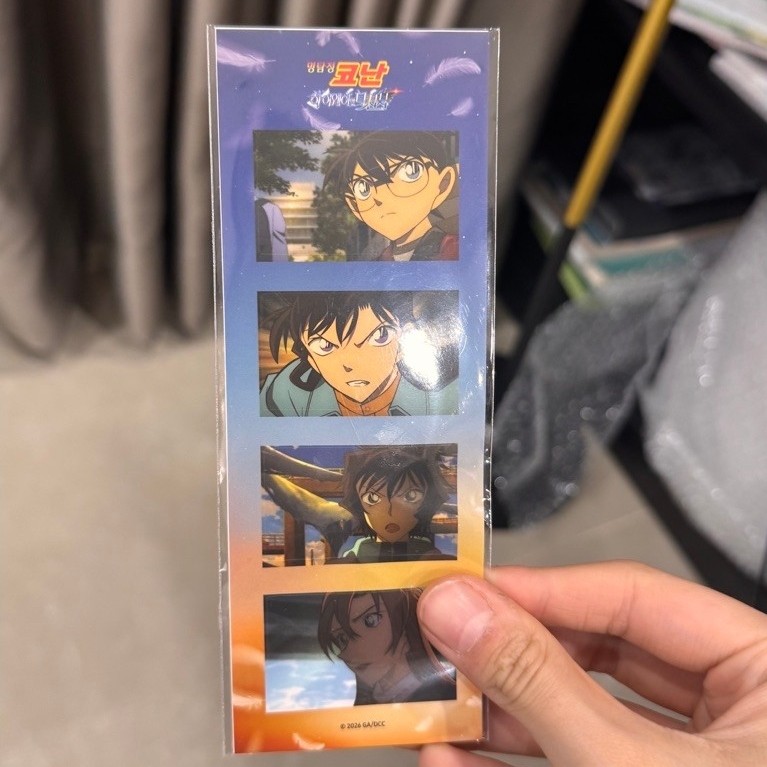 Sticker Conan Movie 29 manufactured Hàn Quốc | sticker movie 29 nguyên seal