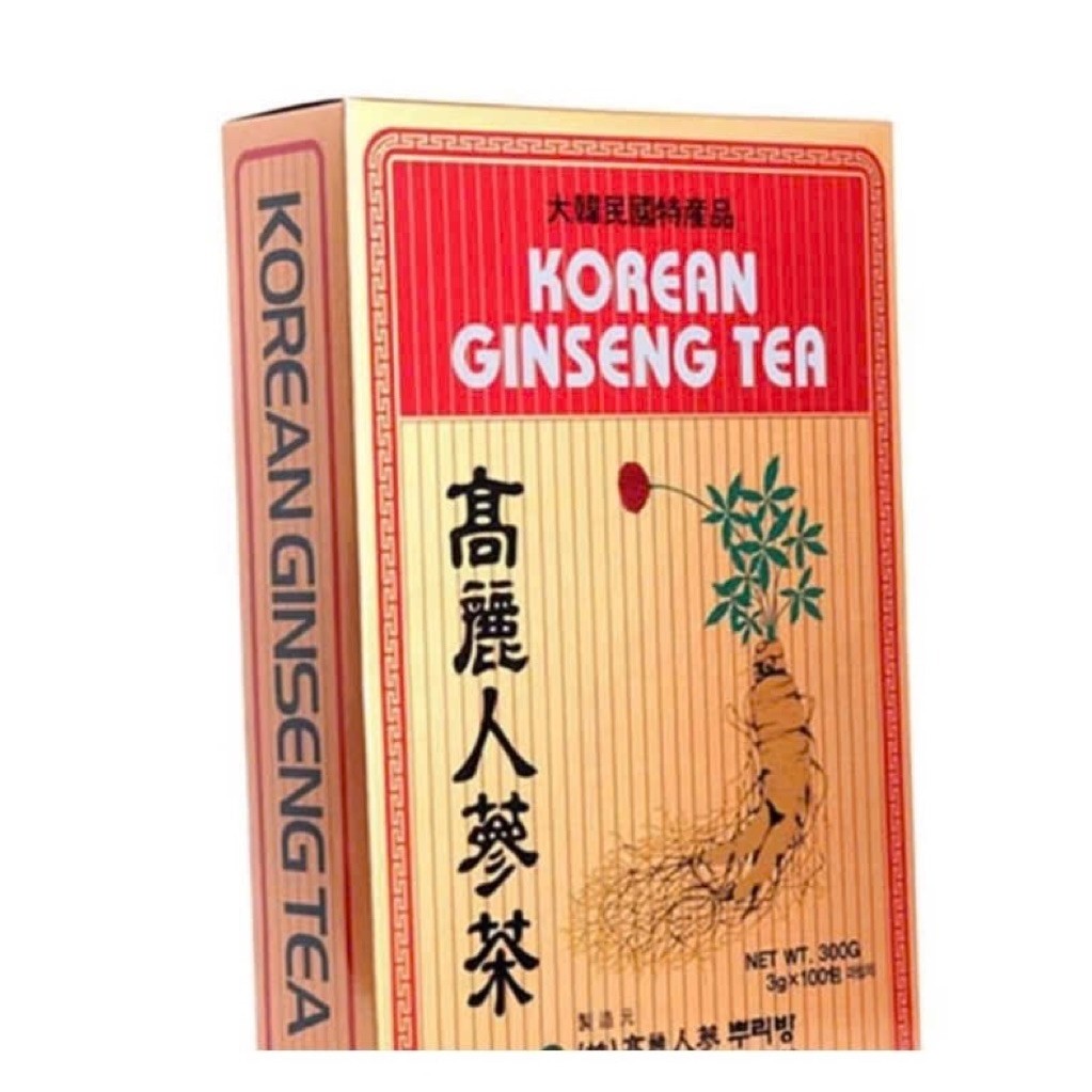 TRÀ NHÂN SÂM HÀN QUỐC – KOREAN GINSENG TEA