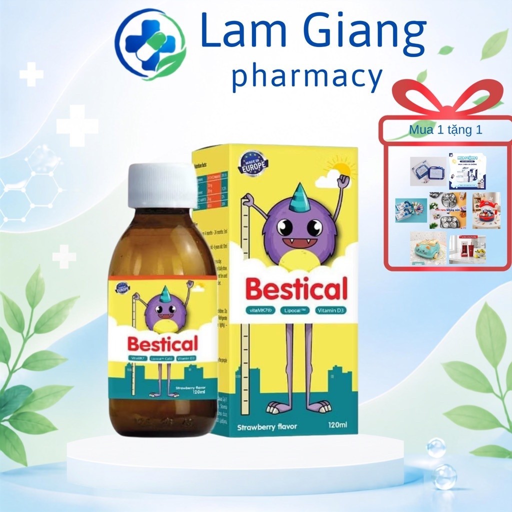 canxi bestical canxi hữu cơ giúp bé phát triển chiều cao