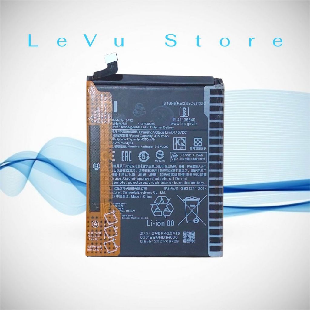 Pin Mi 11 Lite [BP42 / 4200mAh] Có Logo