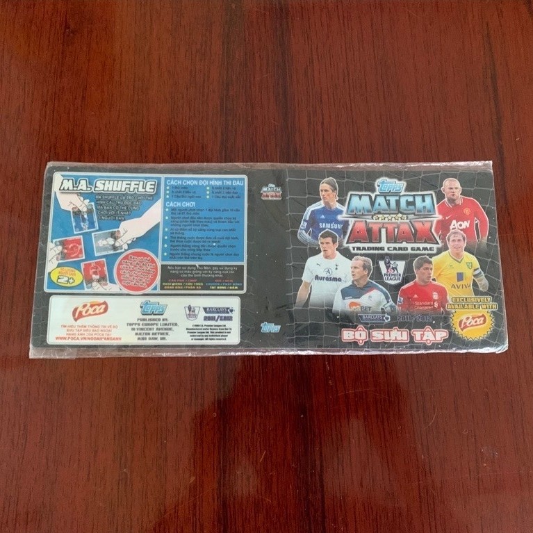 ALBUM SEAL RỖNG POCA MATCH ATTAX MÙA GIẢI 2011/12