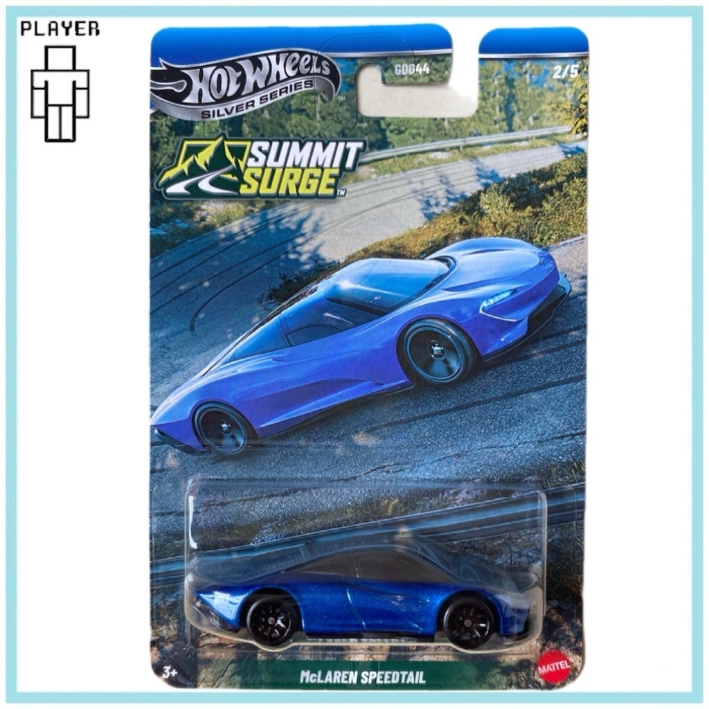 Xe Mô Hình Hot Wheels Silver McLAREN Speedtail