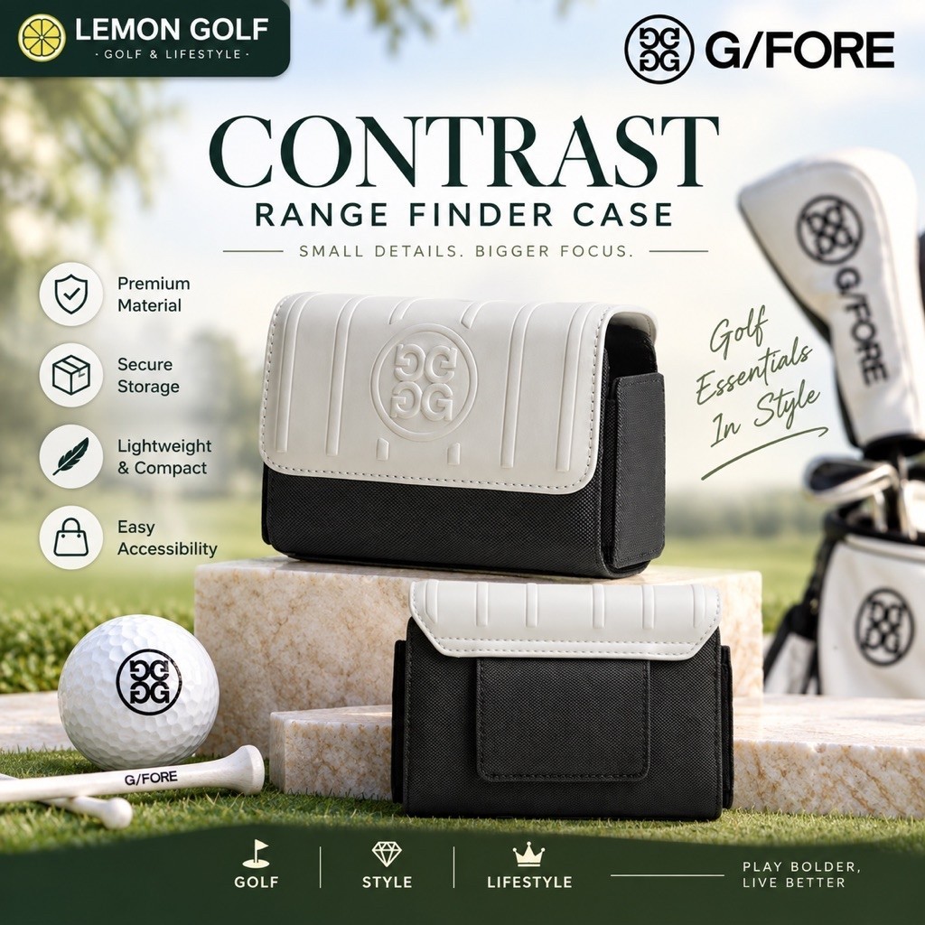 [G/FORE x LEMON] TÚI ĐỰNG MÁY ĐO KHOẢNG CÁCH G/FORE CONTRAST - RANGE FINDER CASE CAO CẤP