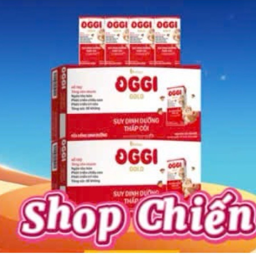 [Vitadairy] Bao Bì Mới - Thùng 48 hộp SBPS Oggi Gold - Oggi Gold - hỗ trợ bé Tăng Cân Nhanh - Ngừa T