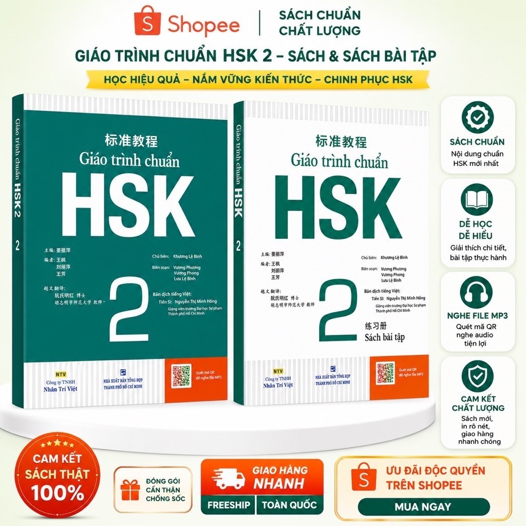 Trọn Bộ Giáo Trình và Bài Tập Hsk2