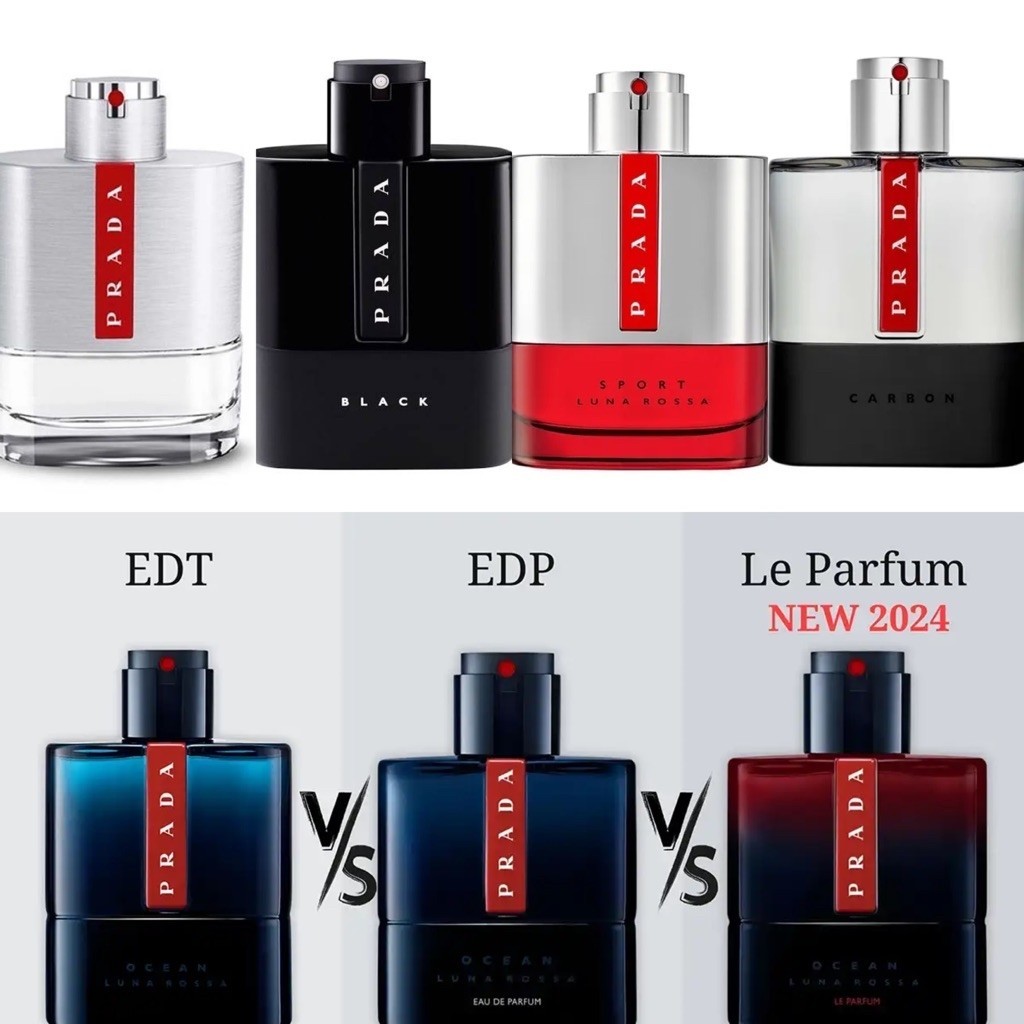 💥Nước hoa PRADA LUNA ROSSA • BLACK • SPORT • CARBON • OCEAN EDT • OCEAN EDP • OCEAN LE PARFUM ✨
