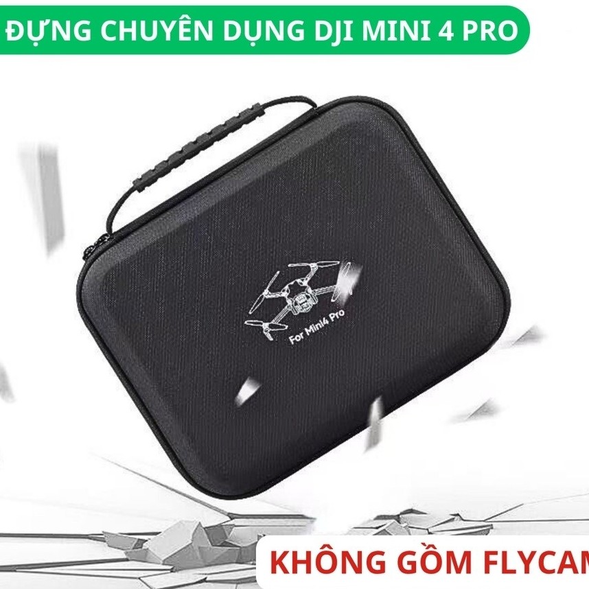 Hộp Đựng DJI Mini 4 Pro/Mini2se 4k Chống va đập – Case Bảo Vệ Drone DJI Mini 4 flycam Gọn Nhẹ