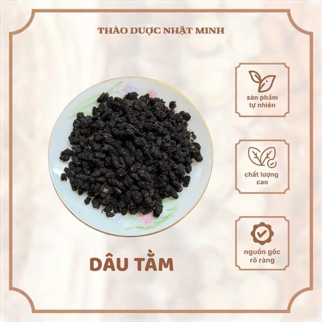 [100Gr] Tang Thầm Tử, Dâu Tằm (Khô, Sạch) - Thảo Dược Nhật Minh