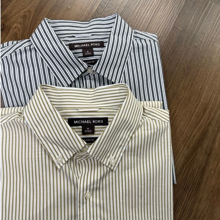 [ hiệu MK dư chuẩn]  Sơ mi nam dài tay nam made in vietnam