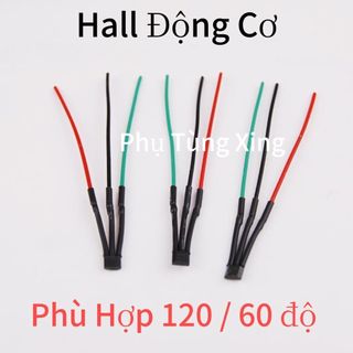 Hall Động Cơ Xe Điện Mắt Động Cơ Xe Máy Điện 120°/60° Dây Chịu Nhiệt Cao Phụ Tùng Phụ Kiện Xe