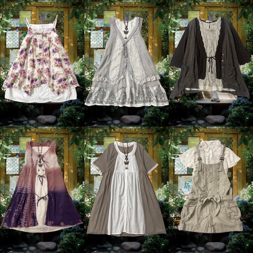 [Update 2/10] Set quần áo Mori girl | Shoujo | Fairy | Cottagecore 2hand vintage