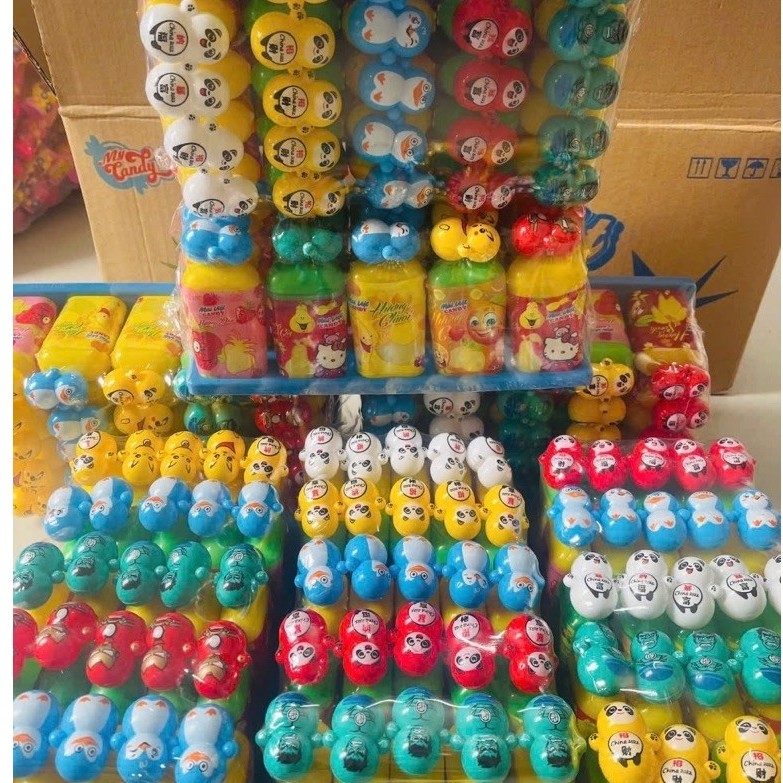 Lốc 25 Kẹo Fusen Lật đaat _Fusen Còi_  Hàng kẹo Việt Nam Chất Lượng Cao_Kẹo trái cây _Candy _Ăn Vặt 