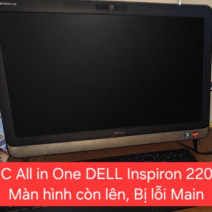 Xác PC All in One Dell Inspiron 2205 bị lỗi main, còn màn hình