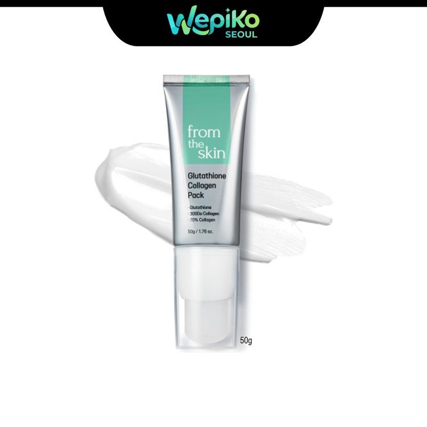 [Mới/Hàng Có Sẵn] FROM THE SKIN (BIOMOA) GLUTATHIONE COLLAGEN PEEL OFF PACK Dạng Lột 50g
