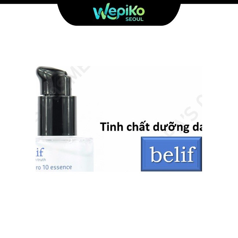 Tinh Chất Dưỡng Ẩm Tức Thì BELIF Numero 10 Essence 75ml (Khóa Ẩm 10 Giây / Cấp Water Mịn Da / Chính 