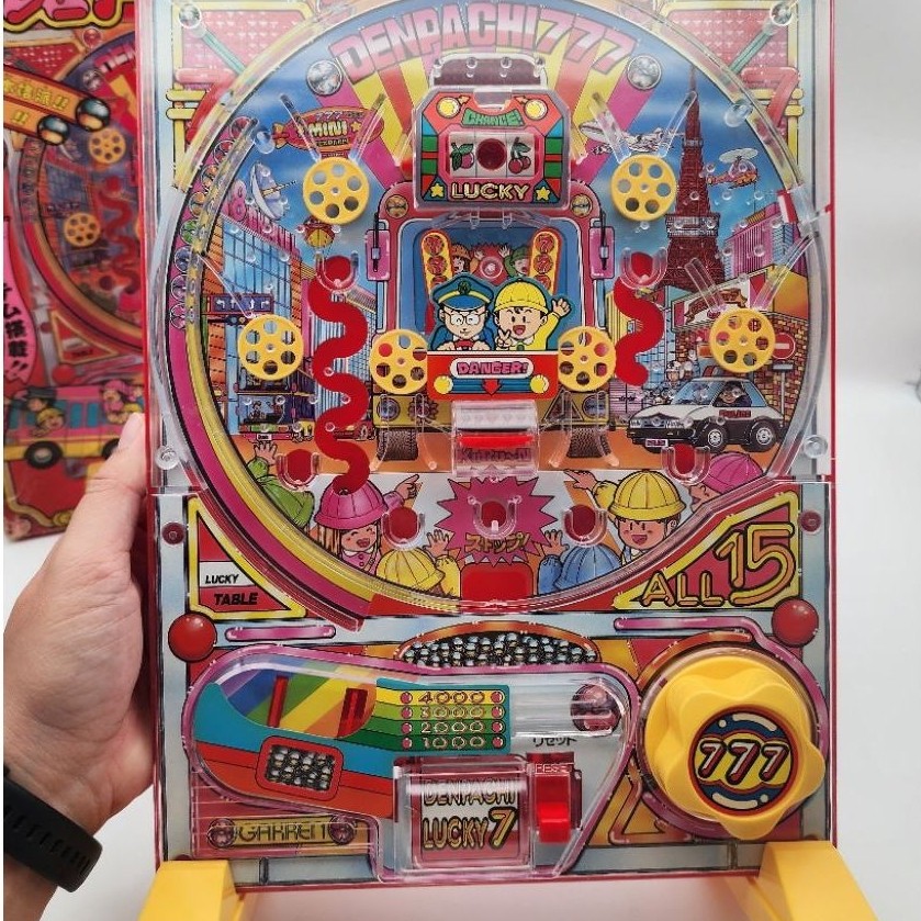 🎰 MÁY PACHINKO ĐỒ CHƠI NHẬT BẢN GAKKEN –でんパチくん 777 / DENPACHI KUN 777