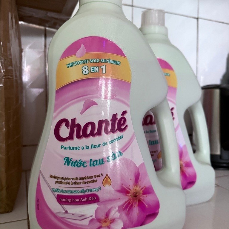 Nước lau sàn Chanté chai 3.2kg