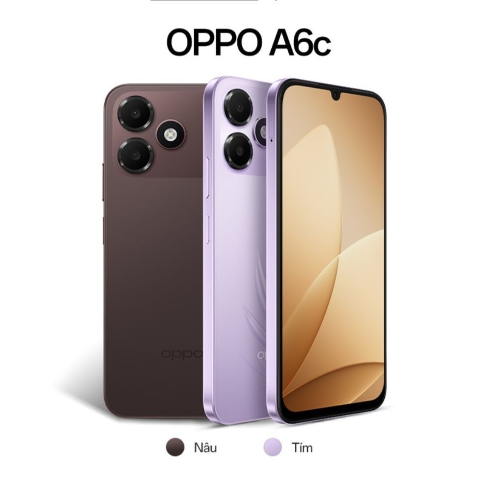 Điện thoại OPPO A6c 4/64 siêu pin 7000mAh, sạc ngược có dây - hàng chính hãng