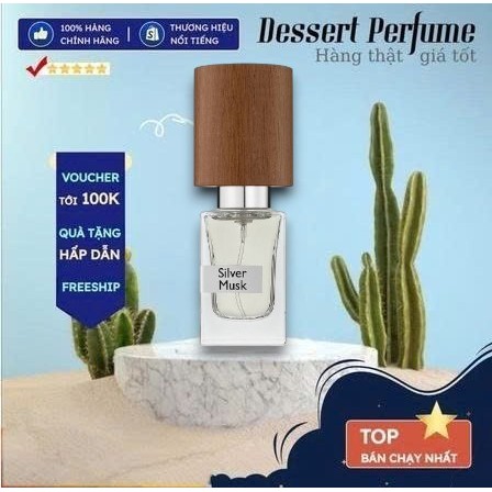 [𝖉𝖊𝖘𝖘𝖊𝖗𝖙] Nước hoa dùng thử Nasomatto Silver Musk 10ml