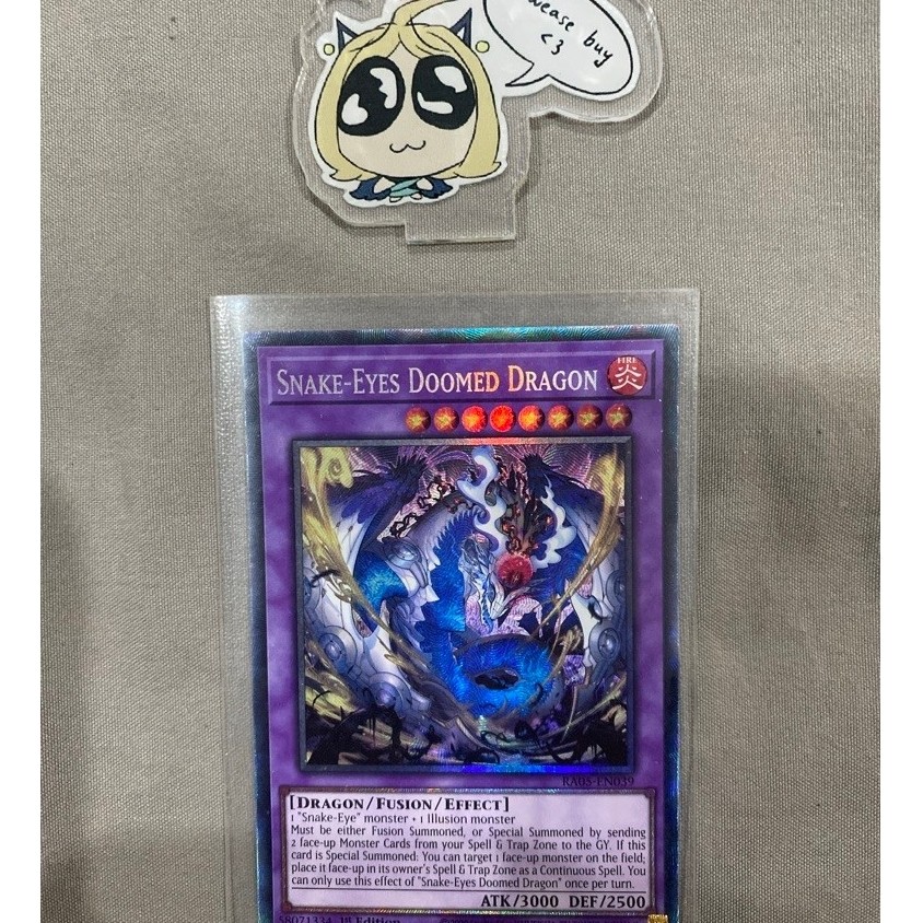 Snake-Eyes Doomed Dragon - TCG UK - RA05-EN039