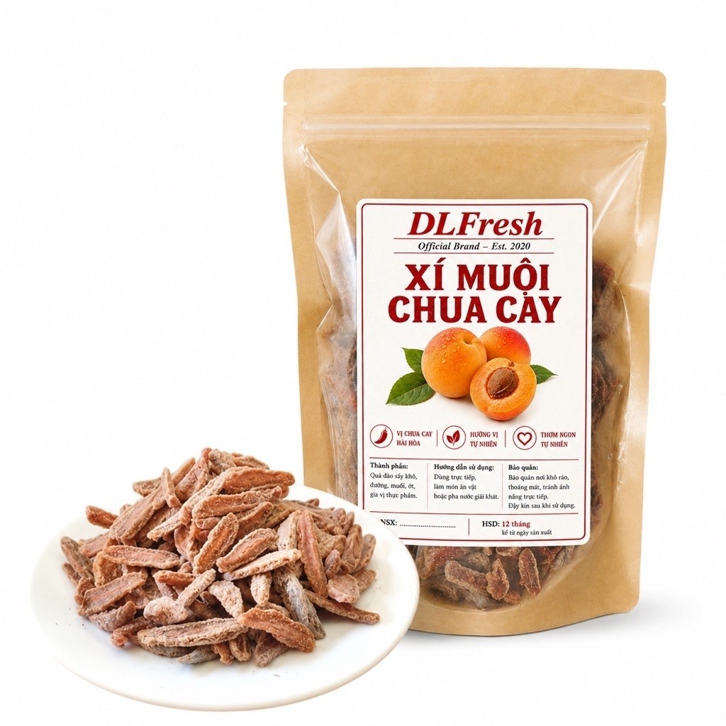 Xí Muội Chua Cay DLFresh – Ăn Vặt Chua Ngọt Mặn Mà, Thơm Ngon