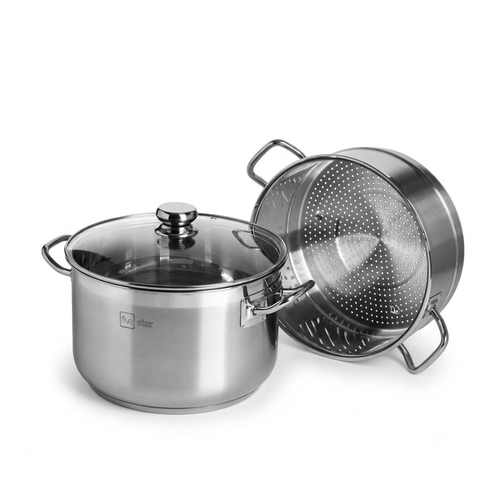 Bộ xửng hấp inox 430 đun từ FIVESTAR (5 size)