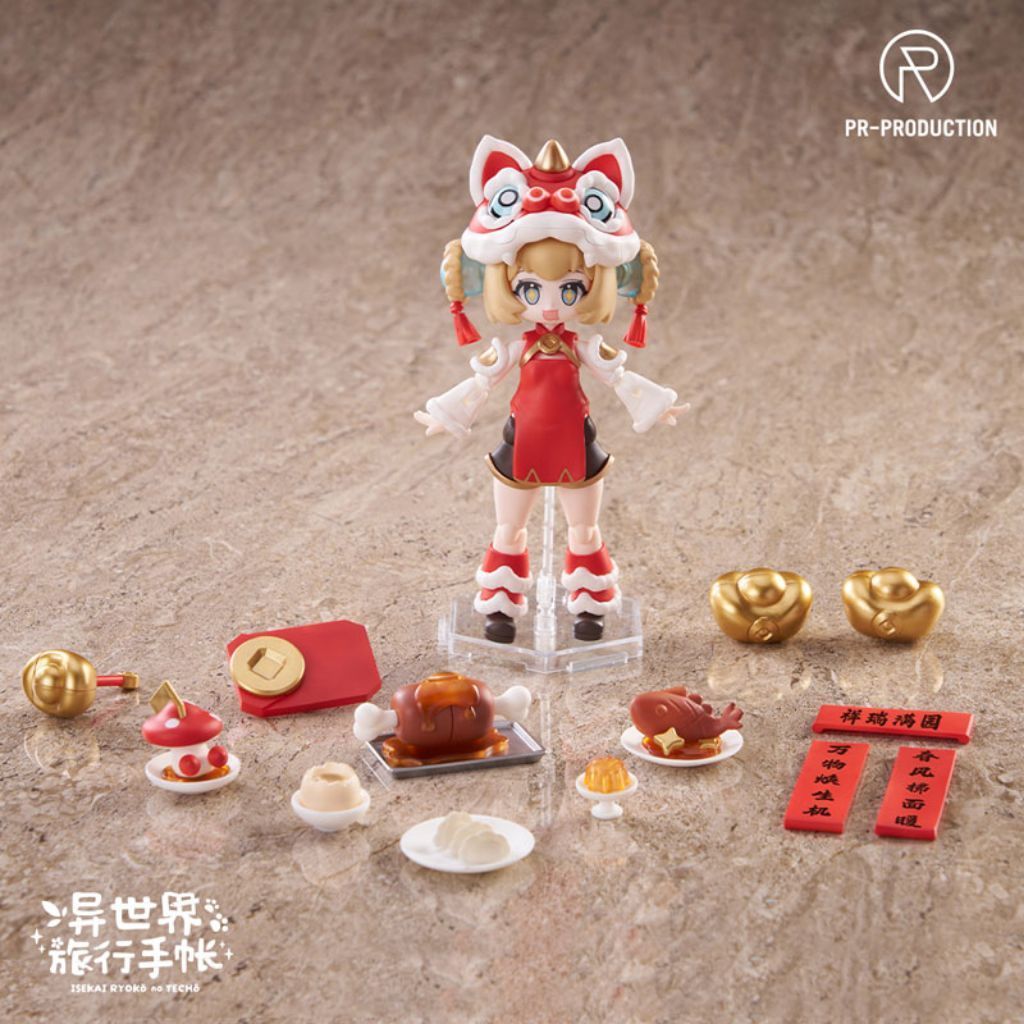 [Kèm Đầu Lân] Mô Hình Isekai Ryoko no Techo New Warrior Lennie Brown New Year Ver.