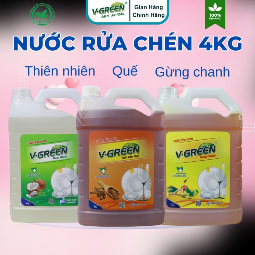 Nước Rửa Chén 4Kg