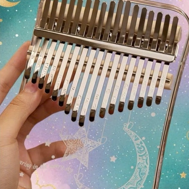 [HOT] Đàn Kalimba trong suốt âm hay 17 phím FREESHIP