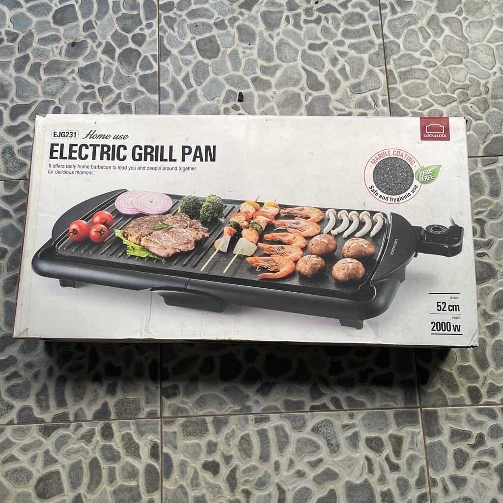 BẾP NƯỚNG ĐIỆN L&L EJG231 – ĐÃ DÙNG 1 LẦN, CÒN RẤT MỚI