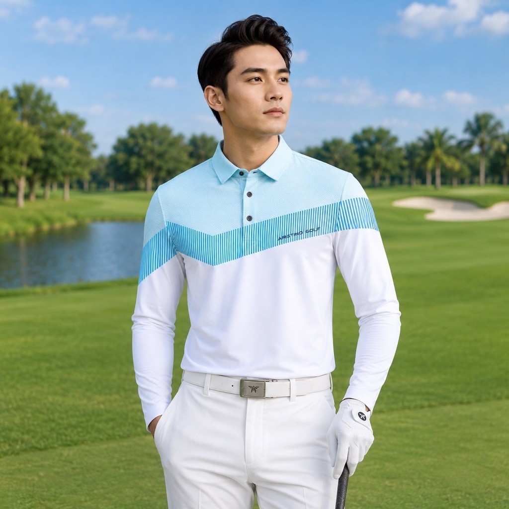 Áo Golf Nam Dài Tay ARISTINO GOLF - Áo golf nam đẹp