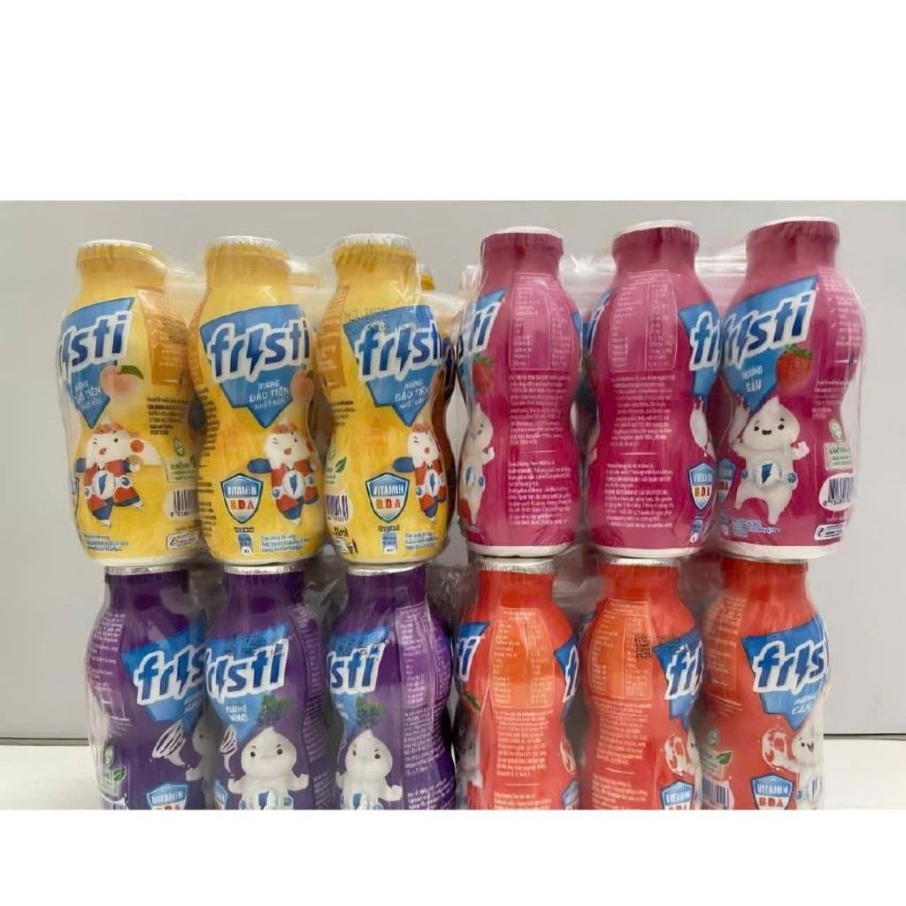 Thùng sữa chua uống Fristi vị Nho (48 chai x 80ml)