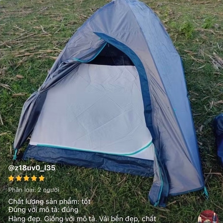 Lều cắm trại mh100 2 người DECATHLON quechua mã 8513471