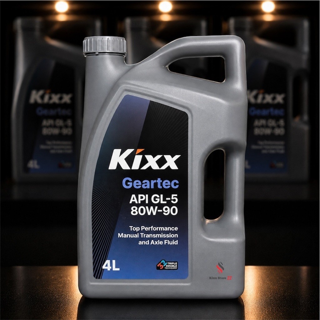 Kixx Geartec GL-5 80W90 (4L) - Dầu Hộp Số Sàn Và Cầu Xe