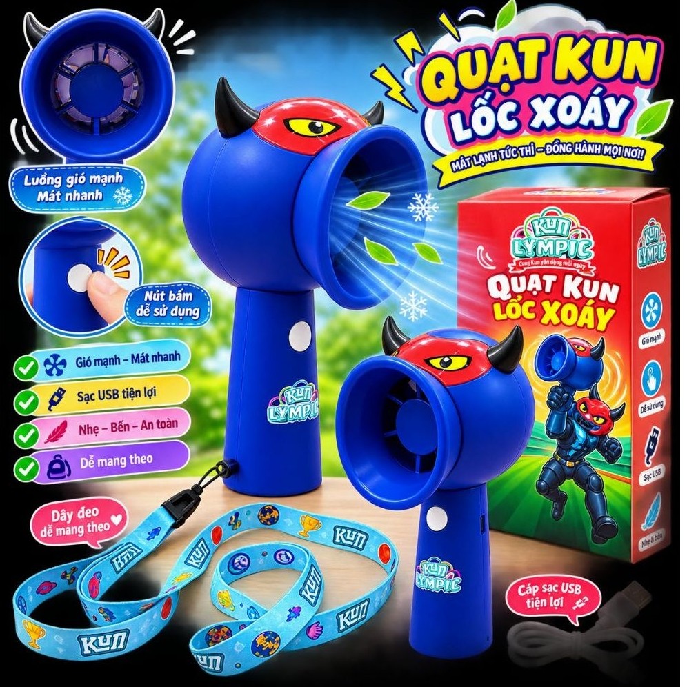 Quạt Kun Lốc Xoáy