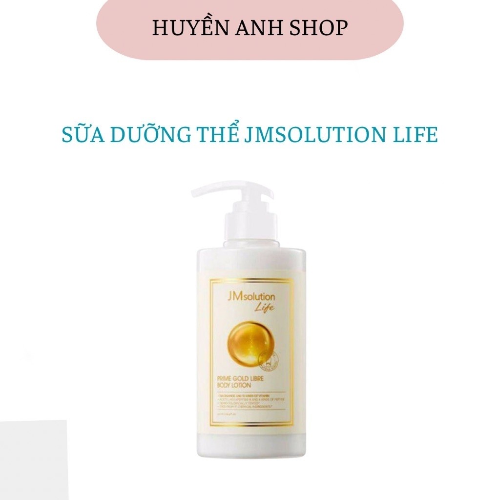 Dưỡng thể JM Solution Life Body Wash thơm lâu mềm mịn sáng da nhập khẩu chính hãng 500ml