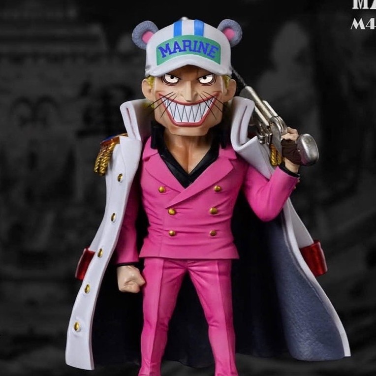 Mô hình Resin WCF chính hãng M4 Studio One Piece East Blue Saga Đại Uý Hải Quân Ratel