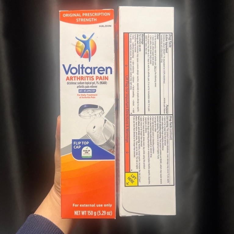 VOLTAREN GEL BÔI GIẢM ĐAU NHỨC 150g