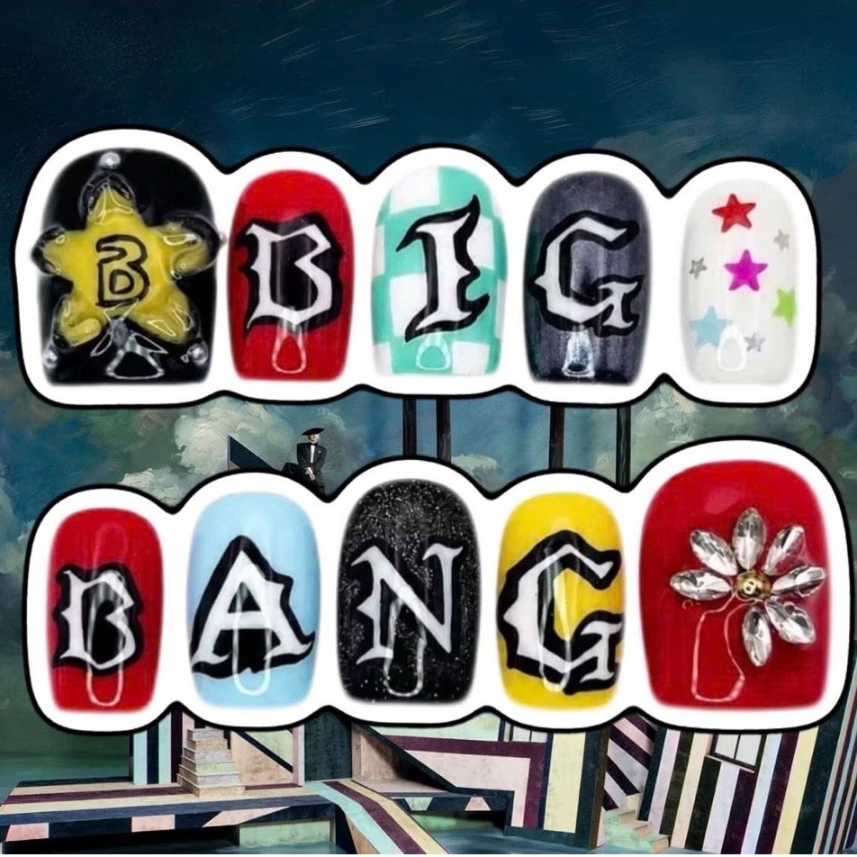 S1026 Móng úp GDragon BigBang Nailbox GDragon