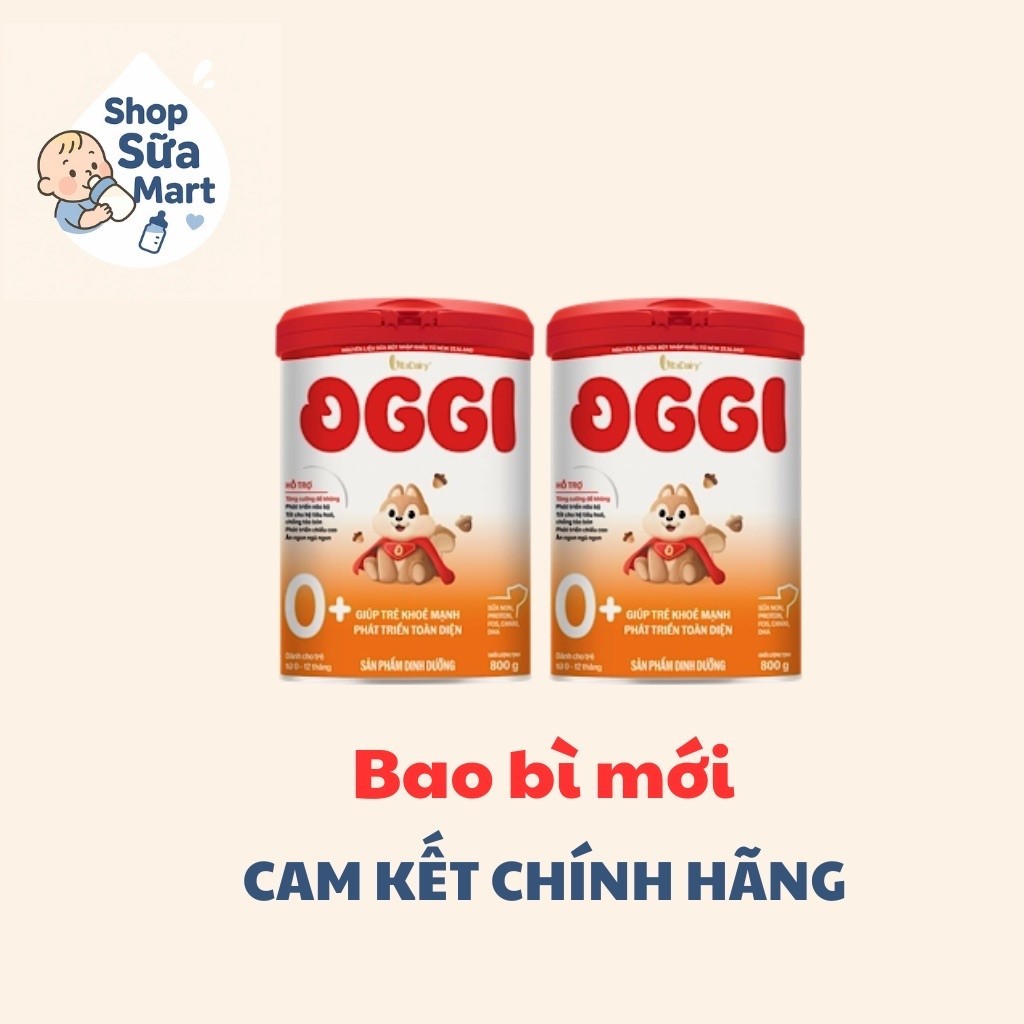Combo 2lon OGGI 0+ lon 800gr( DATE MỚI NHẤT-A)