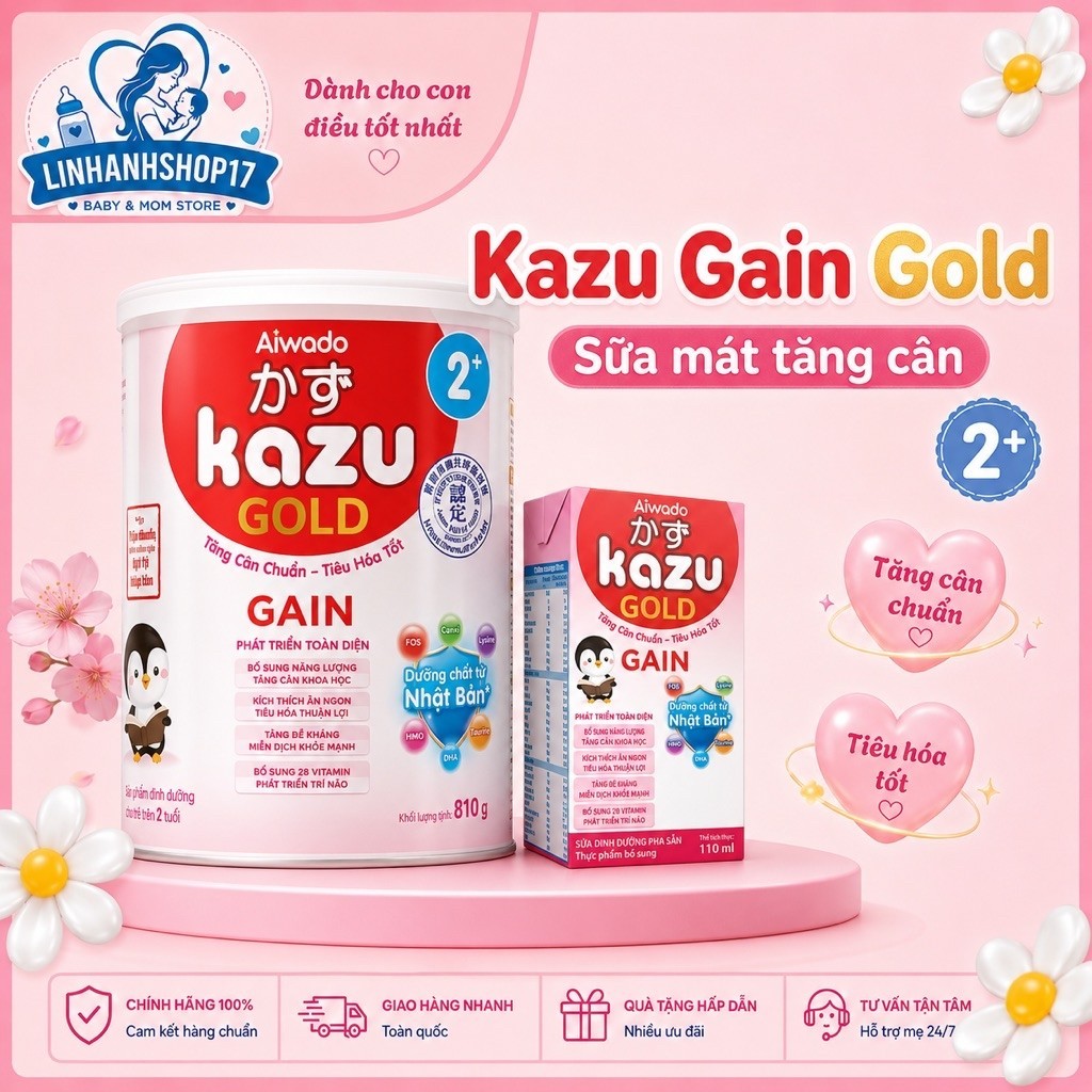KAZU GAIN GOLD – SỮA BỘT DINH DƯỠNG