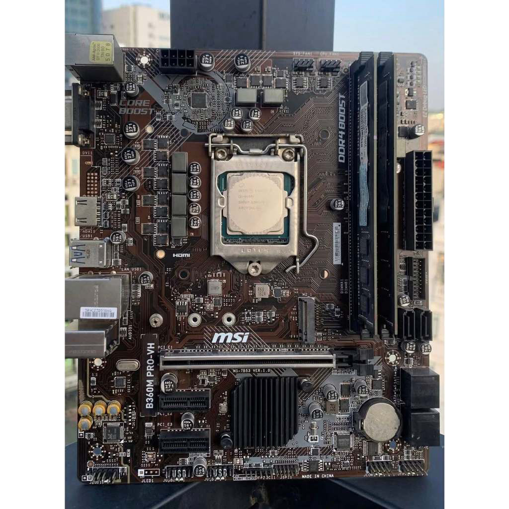 Hàng Lướt |  PC Lẻ Combo i3 9100F + Main B360 B365 + Ram 16GB Hàng Chuẩn Zin