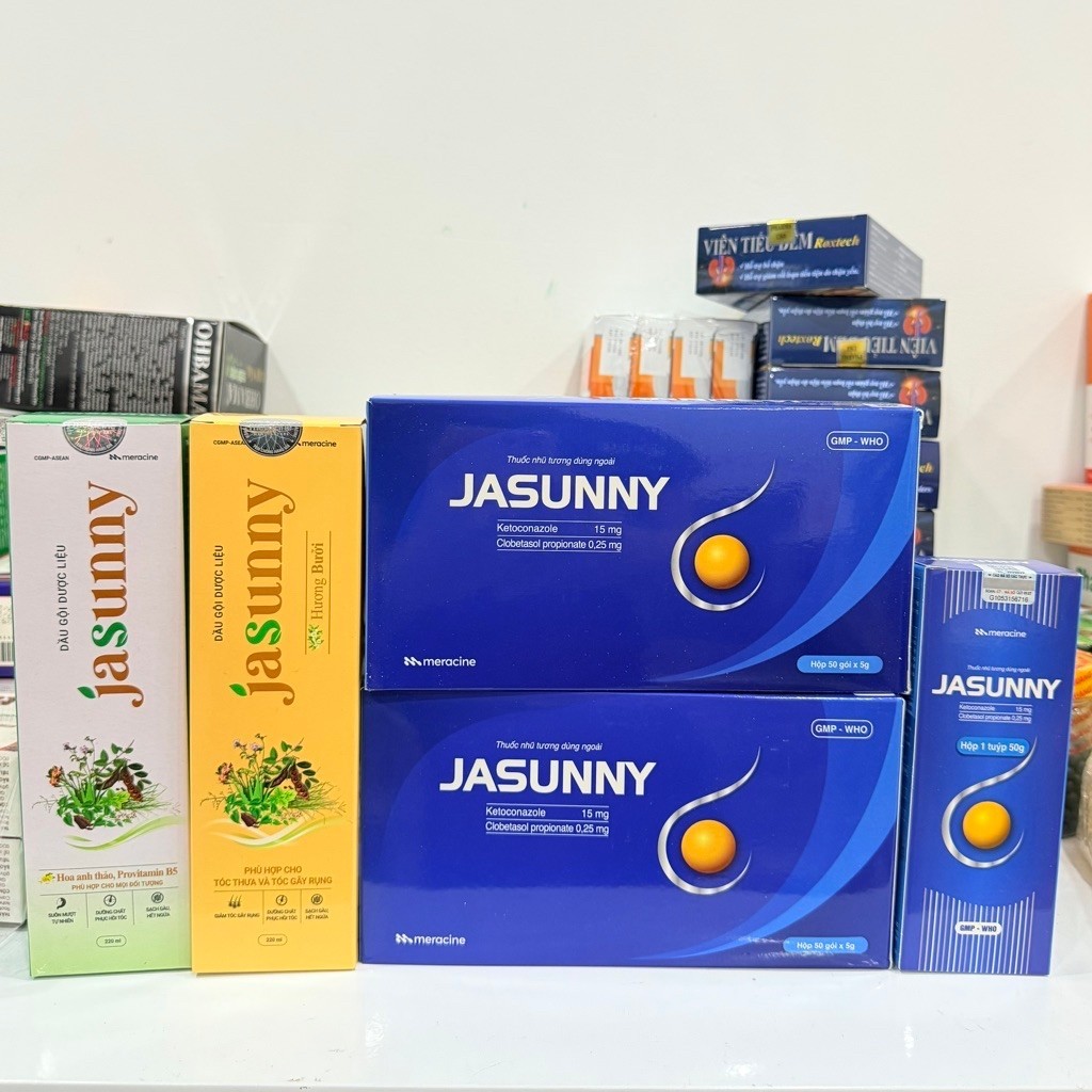 [ HỘP 50 GÓI ] - DẦU GỘI JASUNNY —