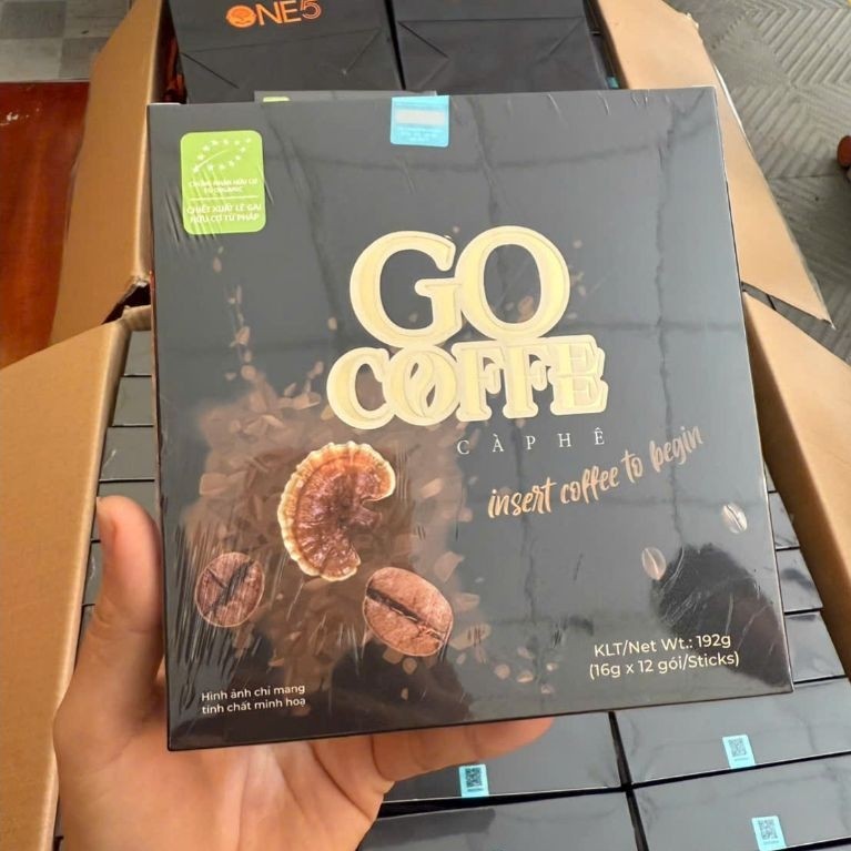 CAFE ĐEN GO HỘP 12 GÓI x 16 Gram NGUYÊN MÃ