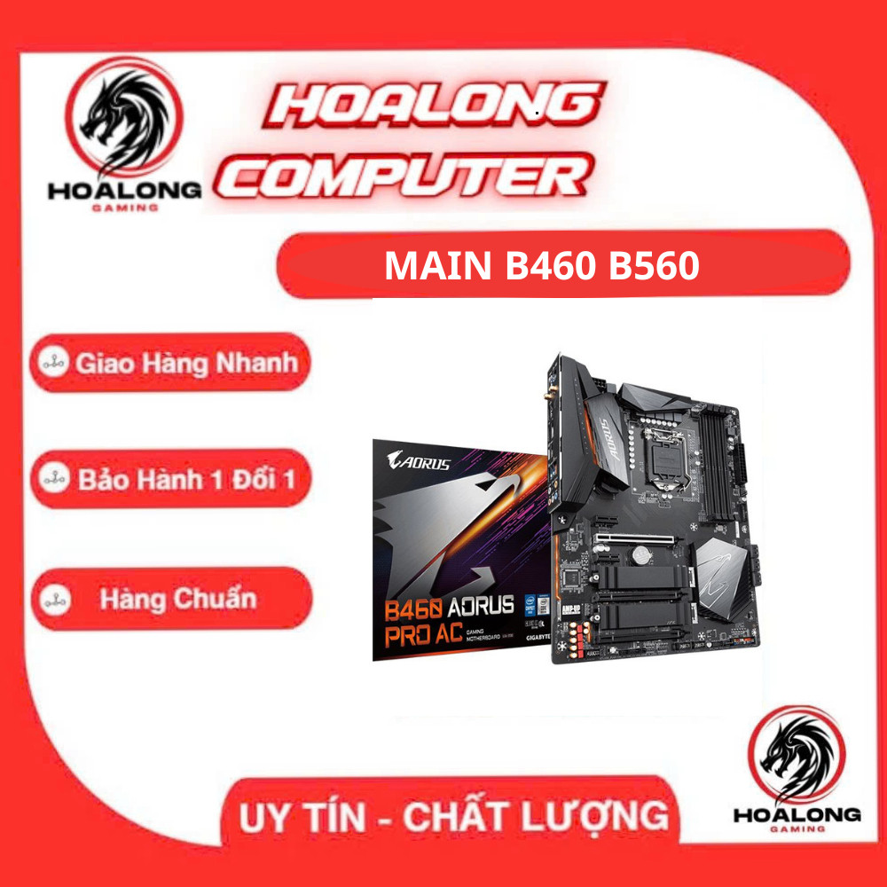 [ Xả Kho ] Mainboard - Bo Mạch Chủ Intel B460 Socket: LGA 1200. cũ