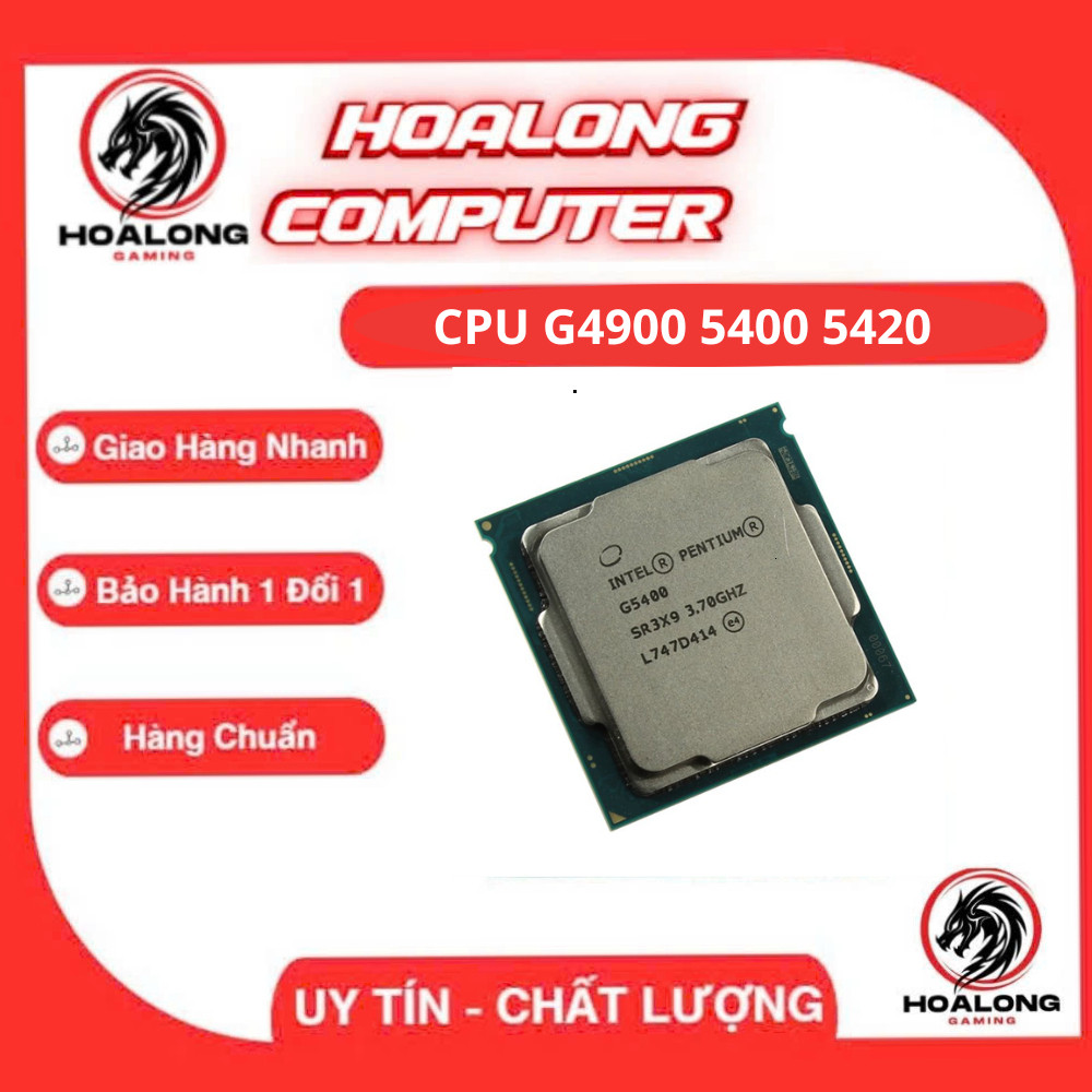 [ Xả Kho ] Intel Pentium Gold G5400 là một bộ vi xử lý máy tính để bàn thuộc phân khúc giá rẻ