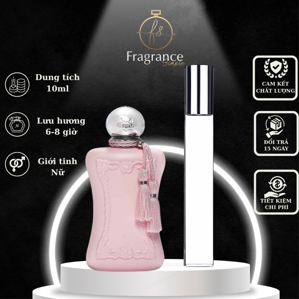 [Bản Tester & Refill] Nước Hoa Nữ Delina | Hương: Quả Vải - Gợi Cảm, Lôi Cuốn, Hấp Dẫn