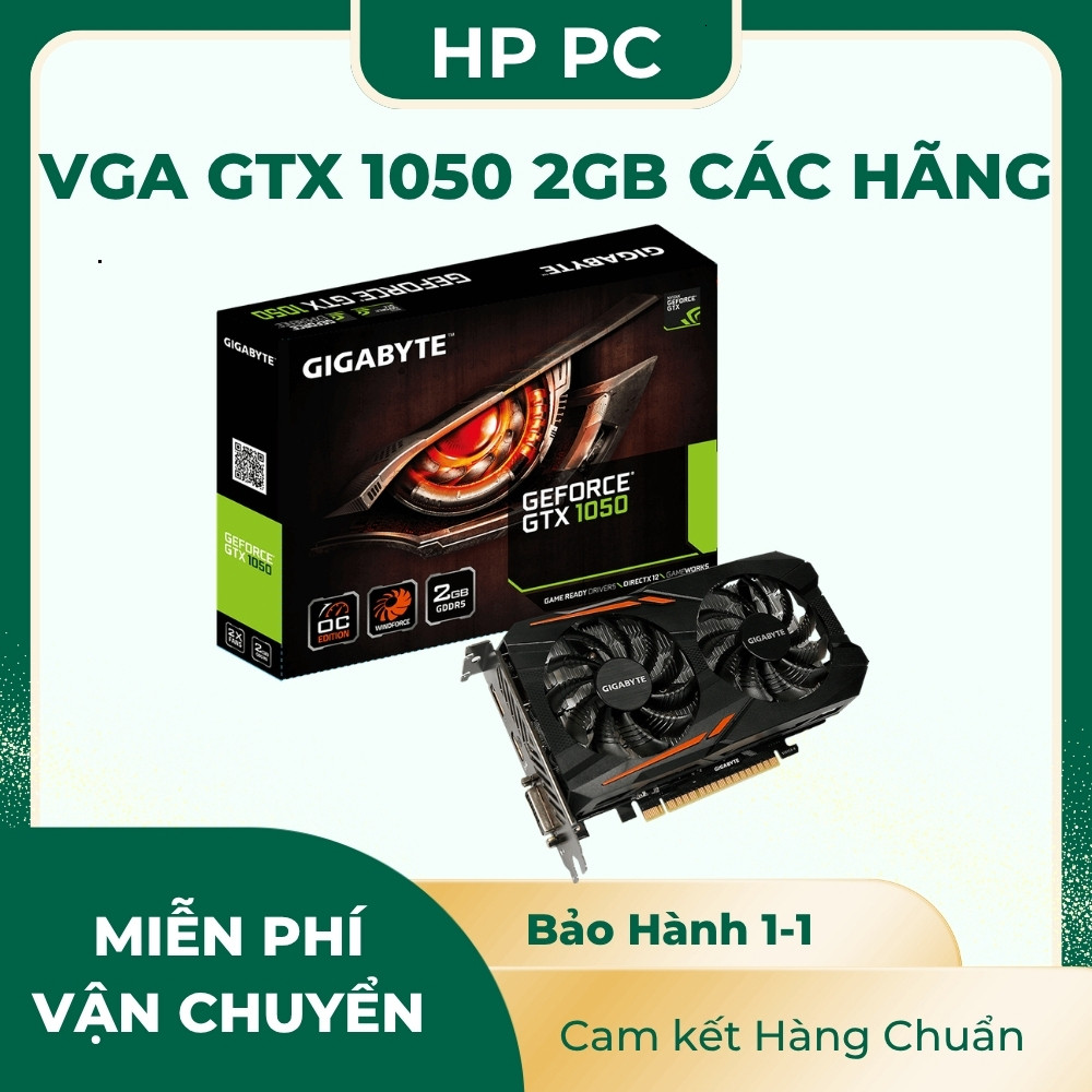 [ Xả Kho ] VGA NVIDIA GeForce GTX 1050 2 GB  GDDR5